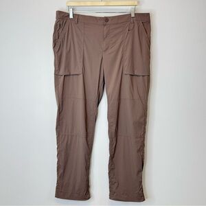 REI Co-Op Taupe Tan Savanna Trails Hiking Pant Women's Size 16 Petite NEW